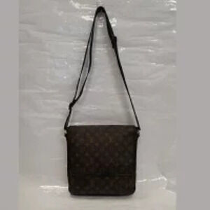 Louis Vuitton Bag Shoulder Brown Monogram Macassar Brown Bass